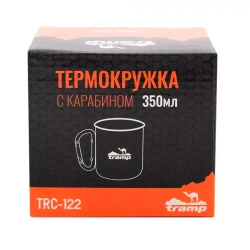 Кружка Tramp TRC-122 изотермическая с карабином 350 мл