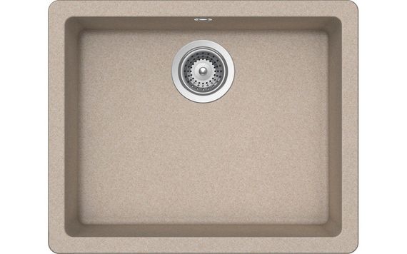 Мойка SCHOCK Quadro 60 (N-100) Cristalite 550x430 (подстольный монтаж) саббиа