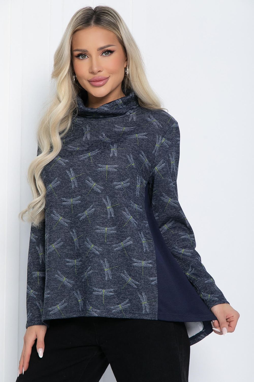 Джемпер Прага (синий) Б12389-16 LT Collection