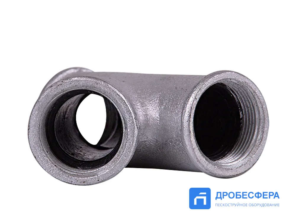 Тройник затвора обрезиненный 45° d 32 арт. 00-00000470