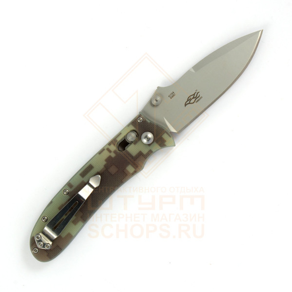 Нож складной Ganzo G704, Camo