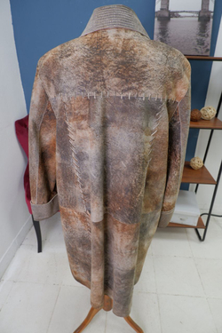 Дубленка Monari повседневная 52 размер