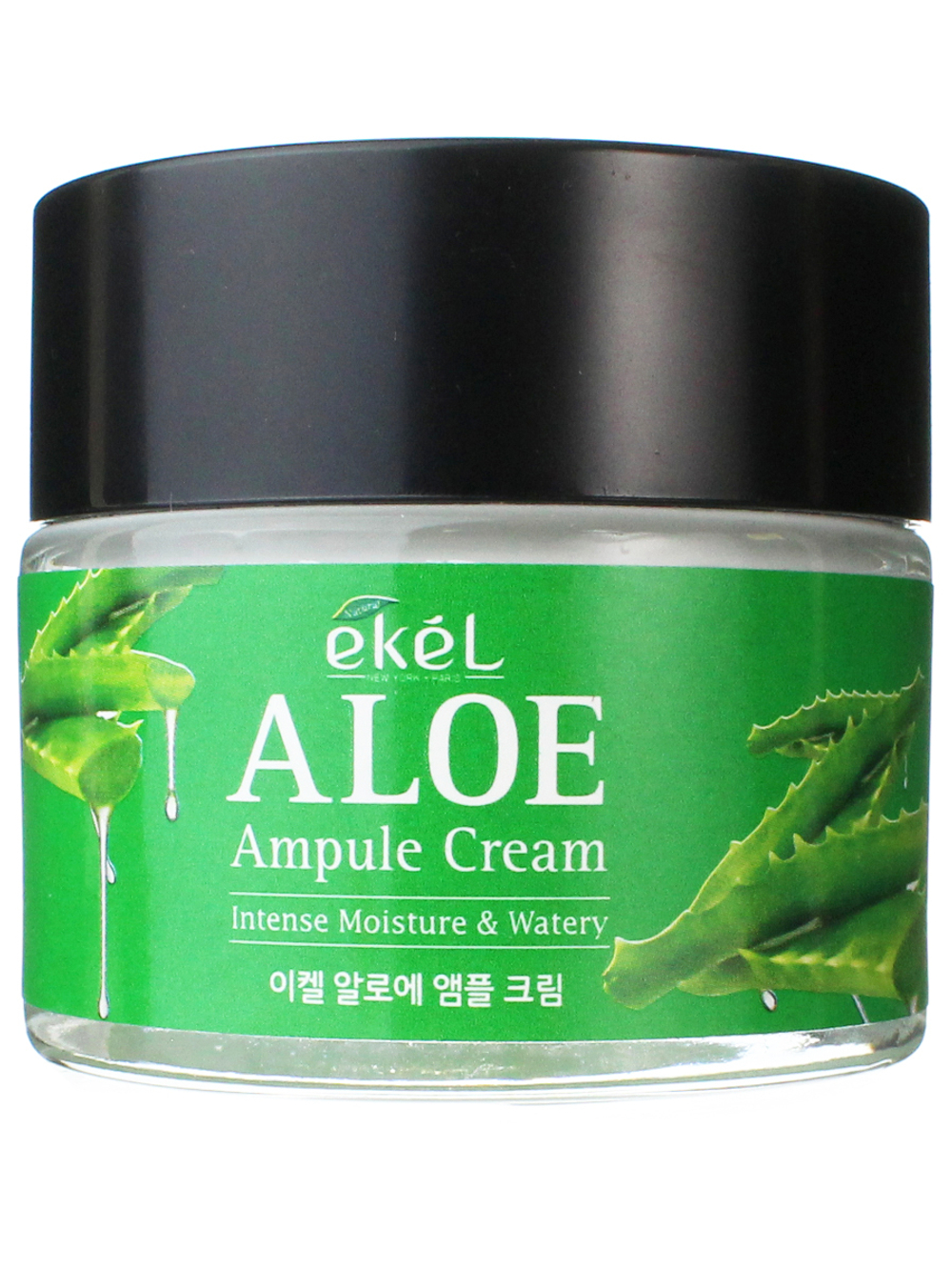 Ампульный крем для лица с экстрактом алоэ ,Aloe Ampoule Cream, EKEL 70мл