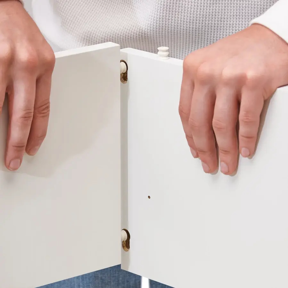 Гардероб - VIHALS IKEA/ВИХАЛС ИКЕА,105x37x140, белый