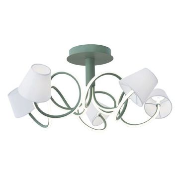 Светодиодная люстра на штанге 48W 4000К 480013105 зелёный Аэлита 10 MW-Light