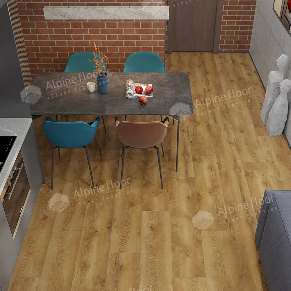 Ламинат Alpine Floor Aqua Life XL LF104-15 Дуб Рица