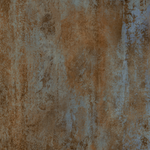 Керамогранит Alma Ceramica Oxide 60x60 см 1.8 м² матовый цвет бирюзово-коричневый
