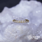 Кликер Twilight Crystal PVD Yellow 0.8мм