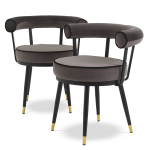 Стул (сет из 2х) Dining Chair Vico set of 2 арт.114379