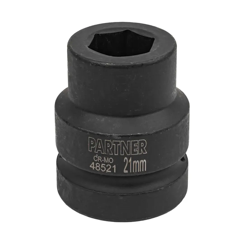 Головка ударная , 21мм (6гр) 1'' Partner PA-48521