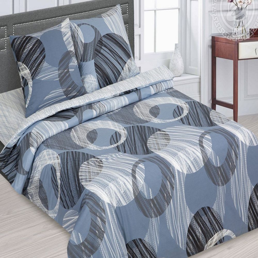 Комплект постельного белья "ВЛ. СИРИУС", поплин Премиум, 100% хлопок.