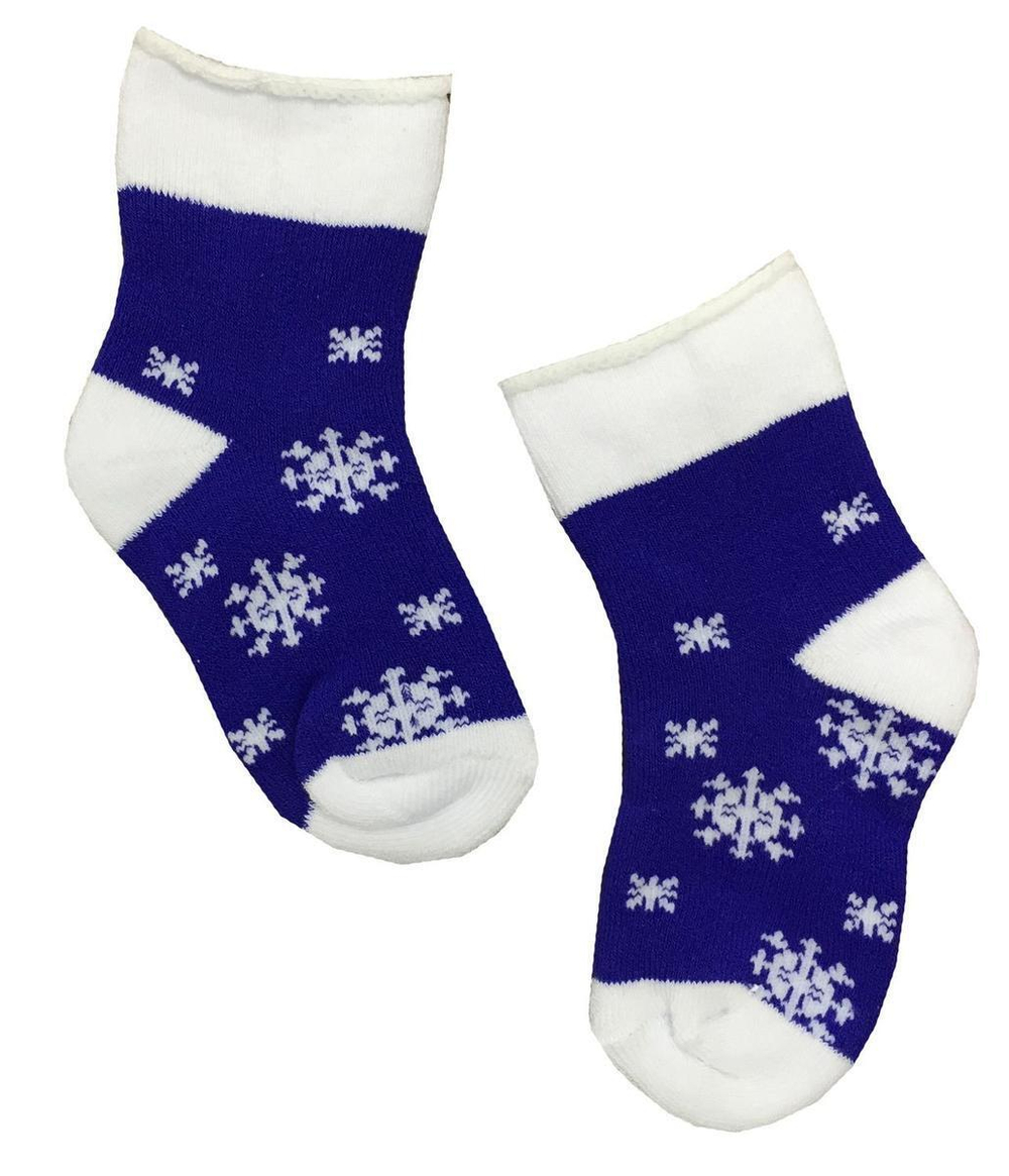 Носки махровые детские 1С204, син., р.20 (Маритекс), 1 шт.