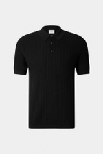 Джемпер с коротким рукавом BOGNER TOBIAS в черном цвете