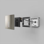 DK1030-NI Светильник встраиваемый в стену, IP 20, LED 3000K, 3 Вт, никель, алюминий