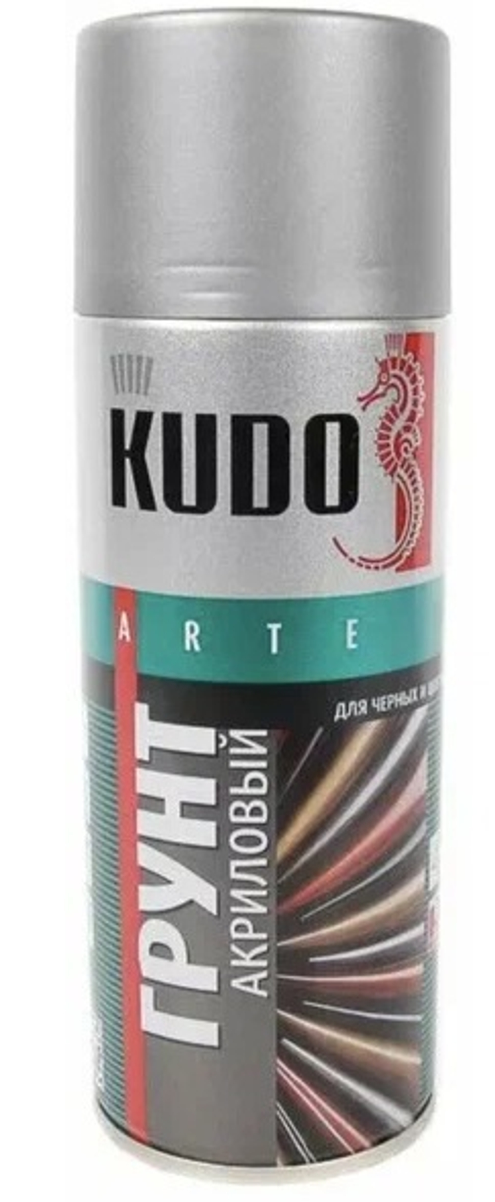 Грунт универсальный акриловый Kudo, серый, 520мл, арт. KU-2101