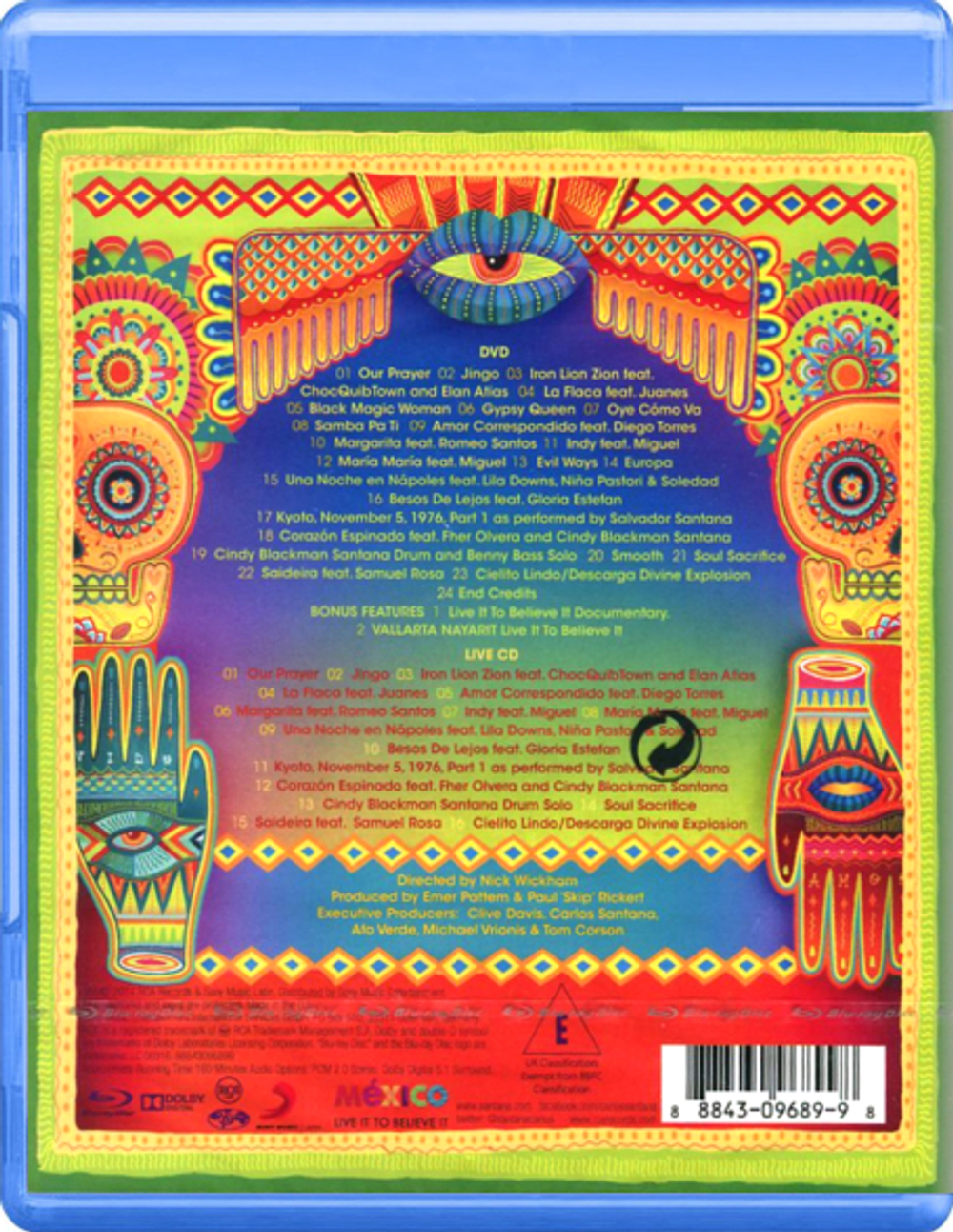 Santana / Corazon - Live From Mexico- Live If To Believe It (Blu-ray+CD)