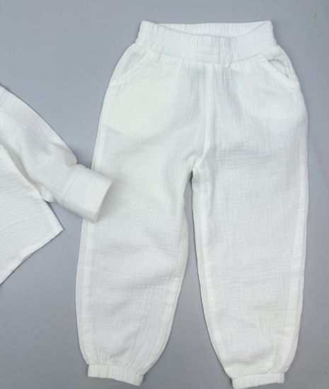 Комплект муслиновый, Белый