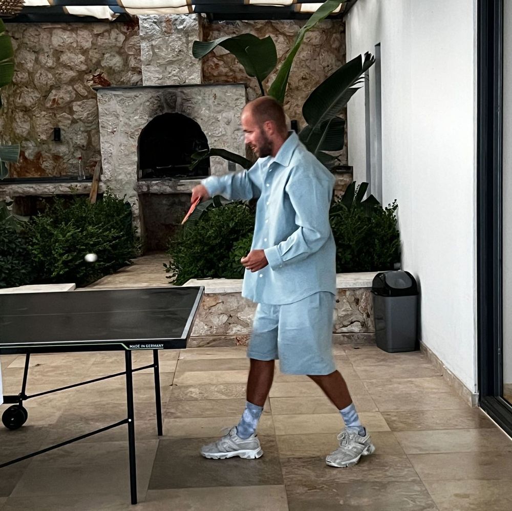 Шорты Смерч #4 Длинные джинсовые Голубые