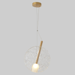 Светильник подвесной Crystal Lux FROZEN SP1 BRASS