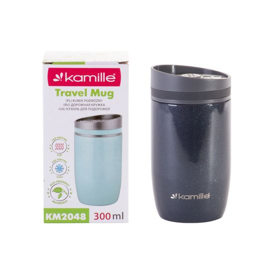 Термокружка 300 мл. из нержавеющей стали Kamille KM 2048