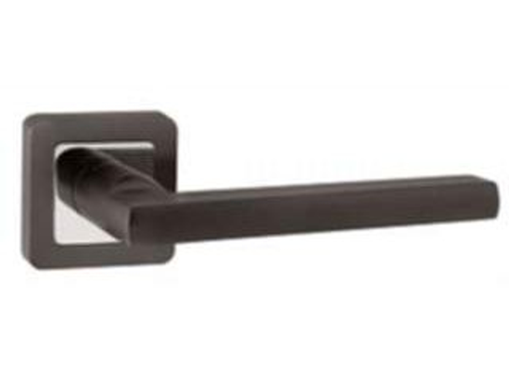 Ручки дверные PLUTON QR GR/CP-23 графит/хром