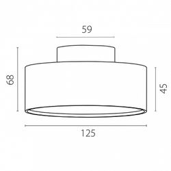 Накладной светильник Lightstar Acuto 215946