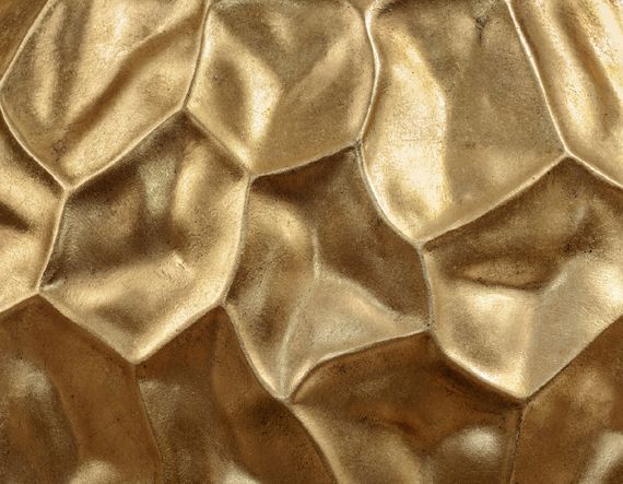 Кашпо TREEZ Effectory - Metal - Плоская сфера Design Crumple