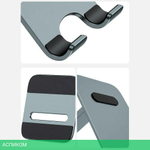 Подставка для планшета Baseus Desktop Biaxial Grey (LUSZ000113)