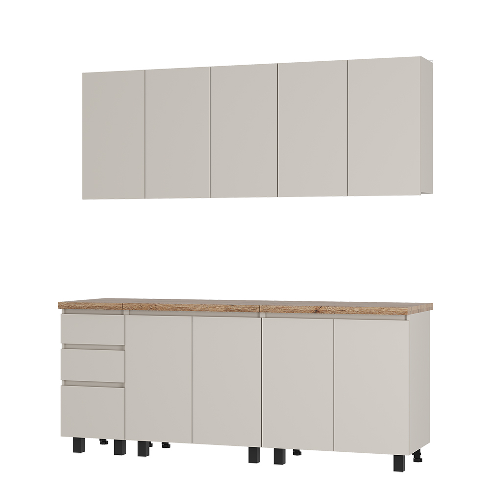 Кухня "Честер" 2,0 м кашемир