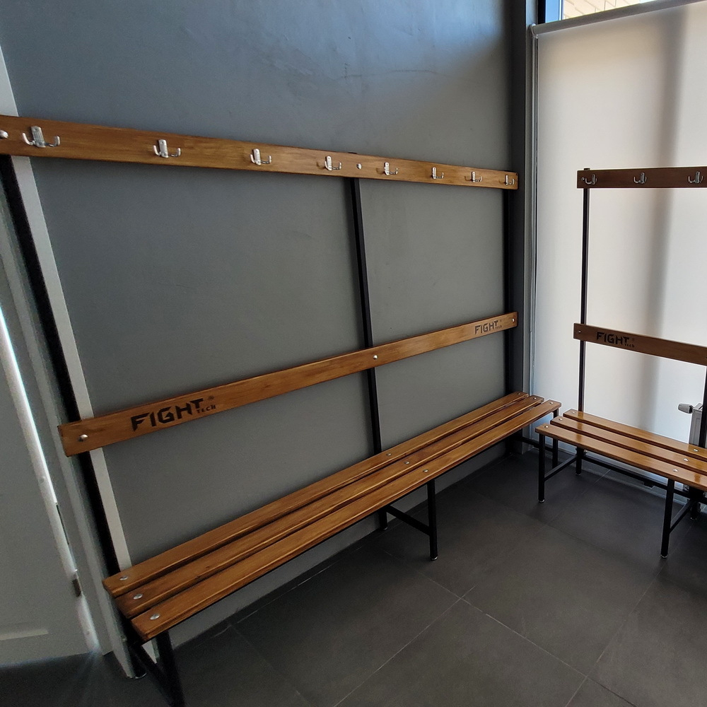 Скамейка для раздевалки односторонняя