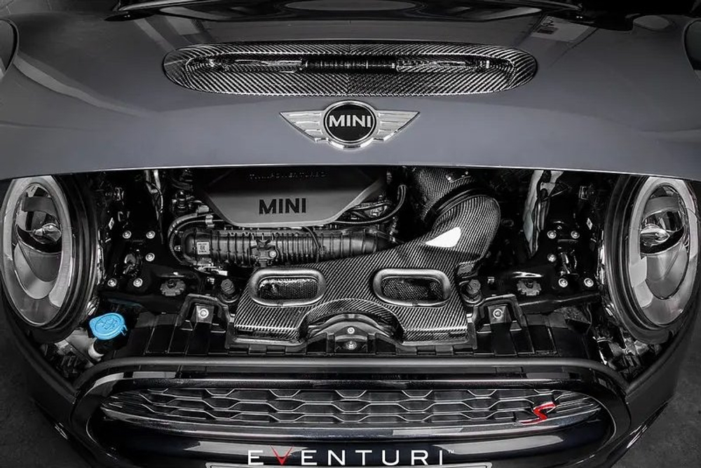 F56 F55 F57 MINI Cooper S/JCW - Black Carbon Intake LCI - Carbon Intake / Carbon Scoop EVE-F56-LCI-CF-INT