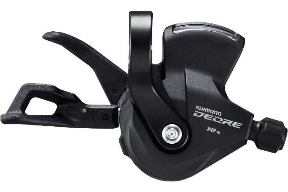 Шифтер Deore SL-M4100-R, правый, 10-передач, на хомут, без индикатора, трос 2050мм, KSLM4100RA1