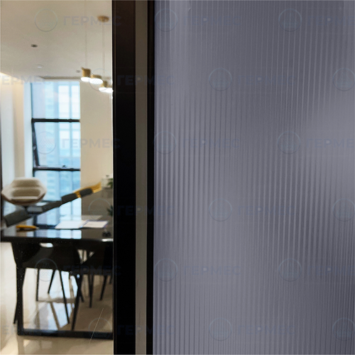 Пленка для окон декоративная MATTE BLINDS GREY ControlTek, на отрез (ширина рулона 1,524 м.)
