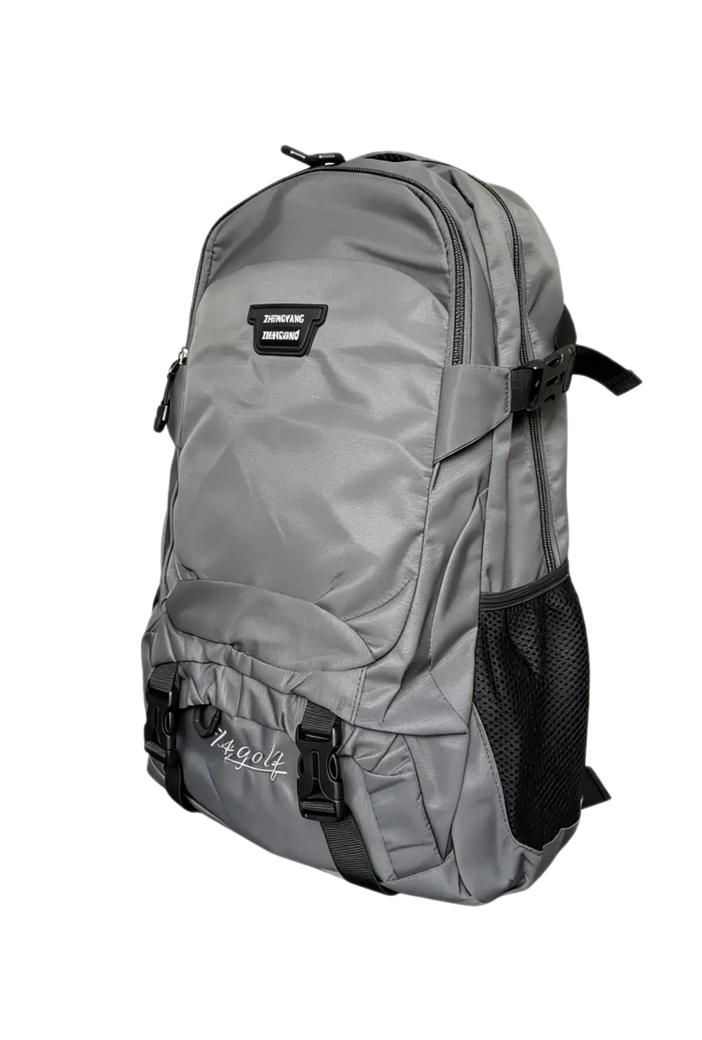 Рюкзак туристический усиленный QOZA, серый, 22 литра