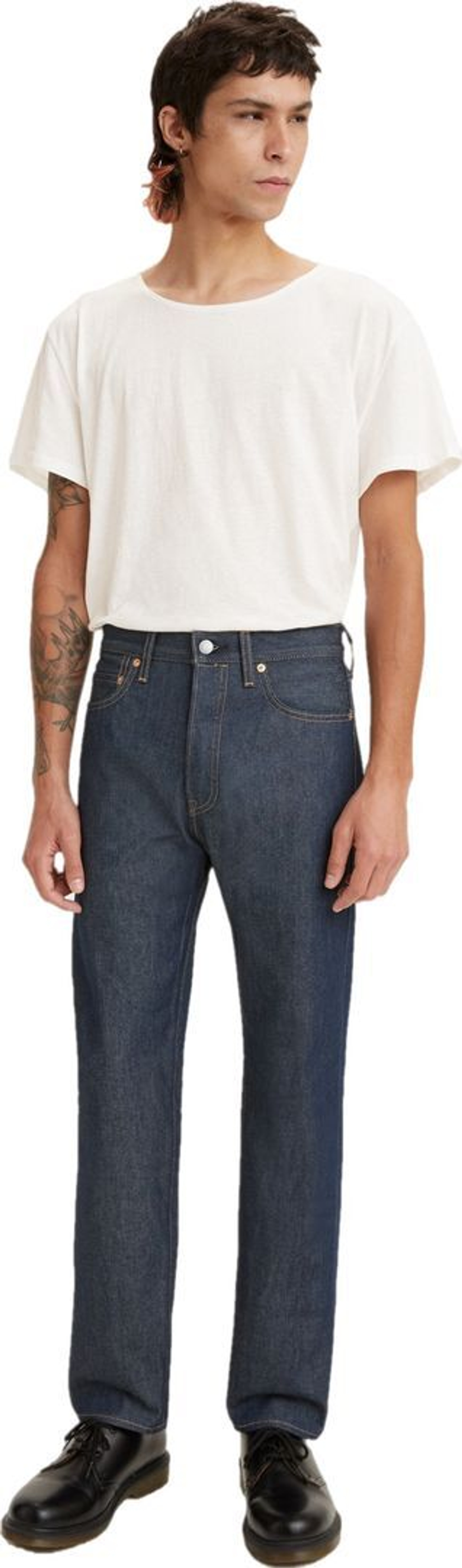 Джинсы Levis 501 Levi's Original LMC LMC 80S CARRIER STF RIGID синий