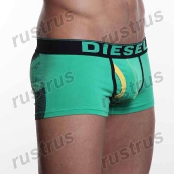 Мужские трусы боксеры зеленые DIESEL zDIS0058