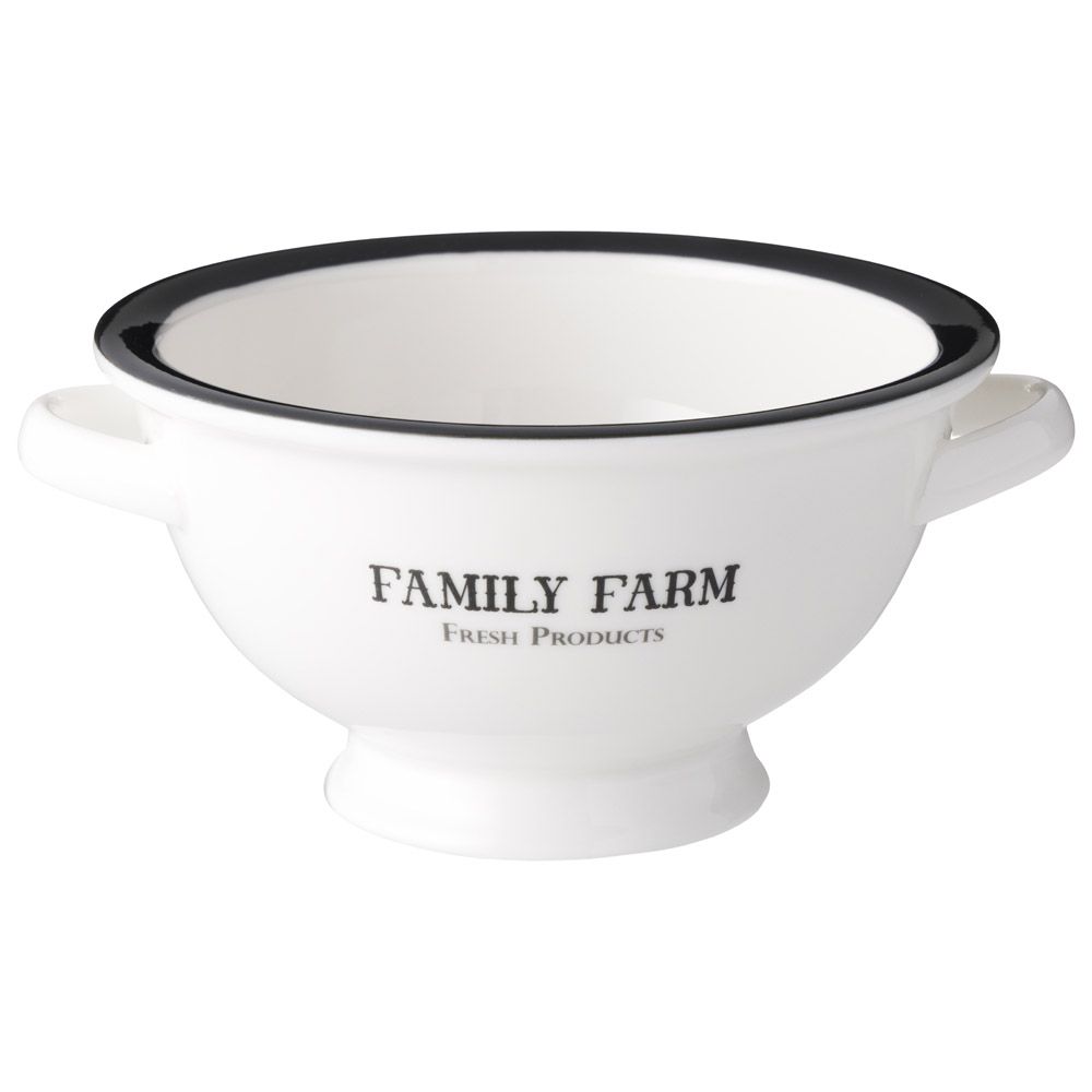 САЛАТНИК С РУЧКАМИ LEFARD "FAMILY FARM" 300 МЛ 14*12*6,5 СМ (КОР=32ШТ.)