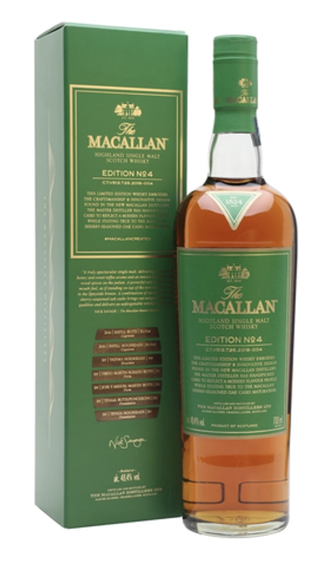 Виски The Macallan Edition №4, 0.7 л.
