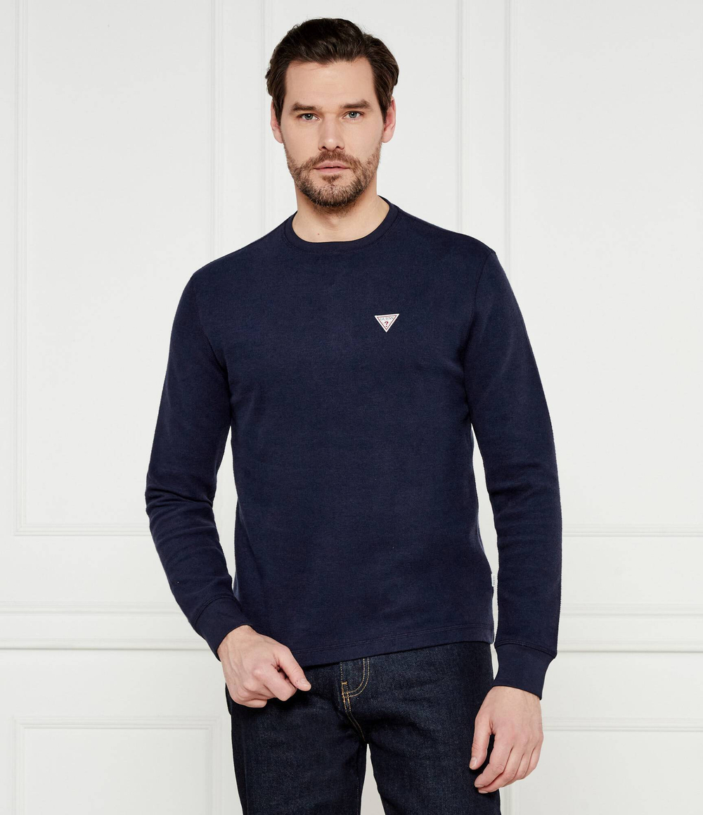 Свитер Guess Jeans - темно-синий(M4BI77 KCII1)