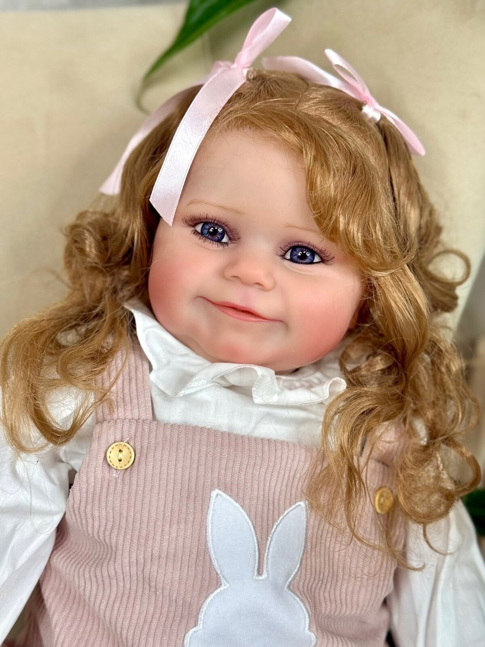 Кукла Реборн мягконабивная 60см (FA-962)