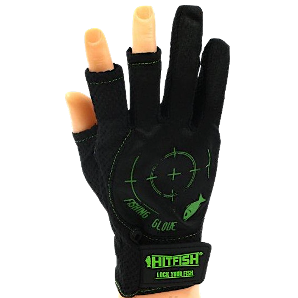 Перчатки Hitfish Glove HFFG-02 Зелёный -