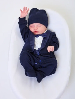 Конверт на выписку с костюмом летний