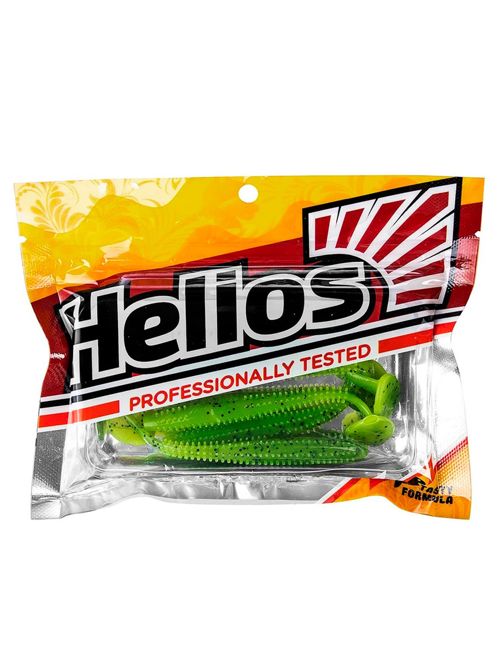 Виброхвост Helios Shaggy 5,12"/13 см Black & White 5шт. (HS-18-023)