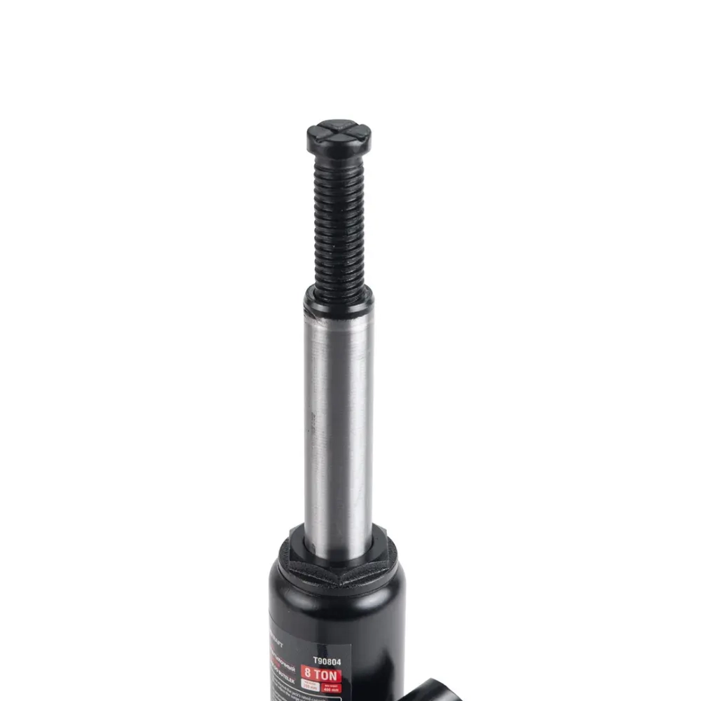Домкрат бутылочный 8т с клапаном(h min 200мм,h max 400мм) FORCEKRAFT FK-T90804
