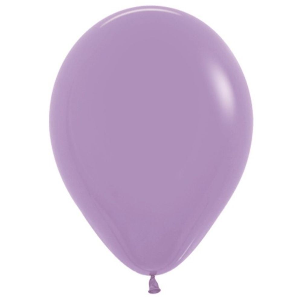 Воздушные шары Sempertex, цвет 050 пастель, сиреневый, 100 шт. размер 5&quot;