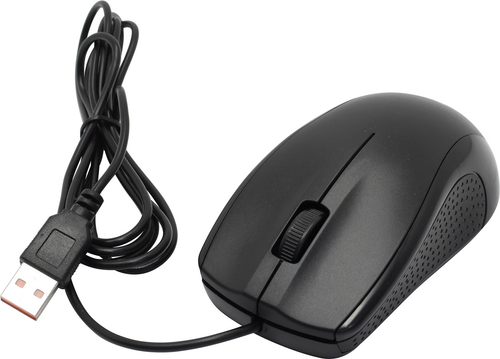 Манипулятор Defender Optical Mouse < Optimum MB-160 Black > (RTL) USB 3btn+Roll, < 52160 >