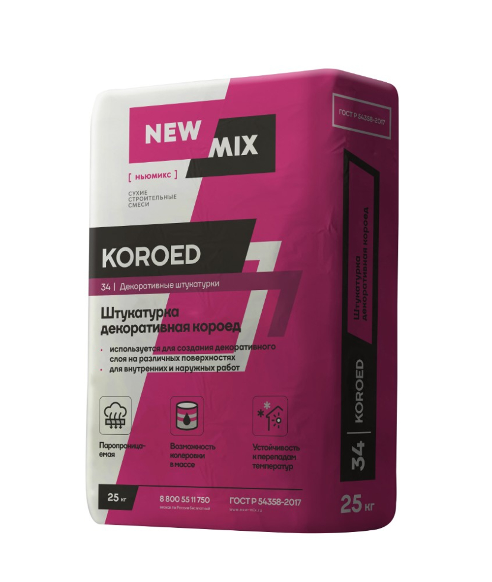 Штукатурка декоративная KOROED 25кг
