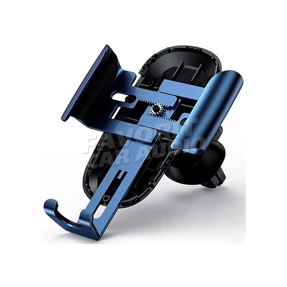 Держатель Baseus Future металл стекло воздуховод шарнир синий