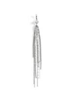 Моносерьга "Points white"