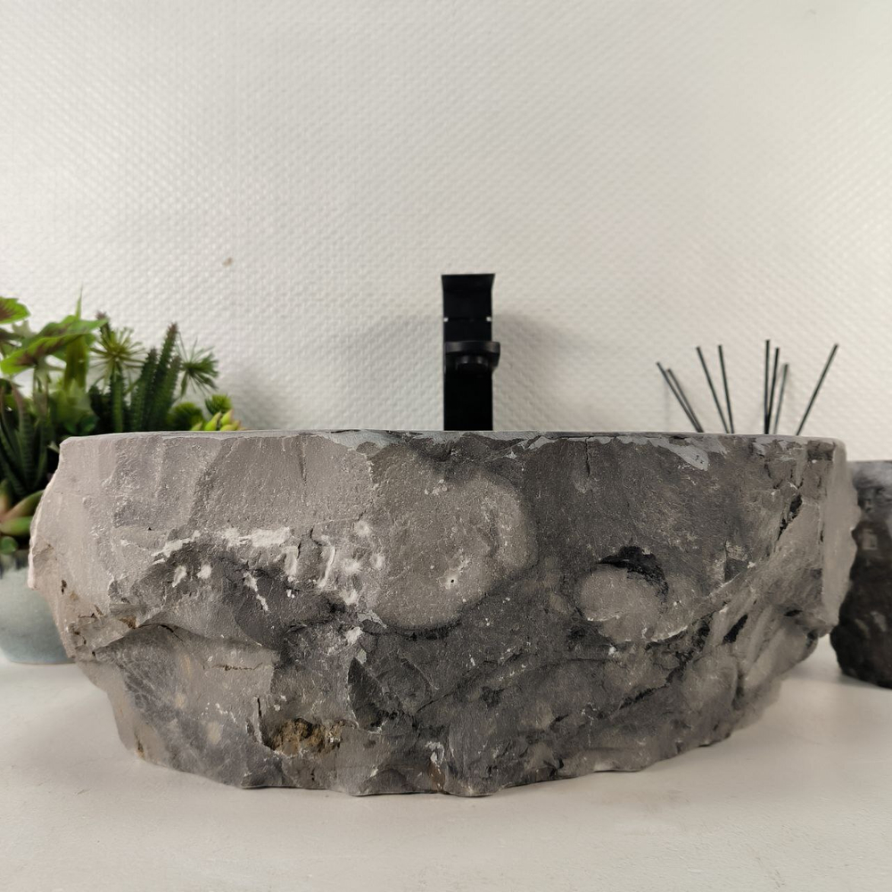 Раковина из мрамора Erozy Grey EM-65089 44*37*15 0882